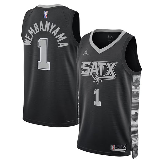 Spurs Victor Wembanyama Statement Swingman Jersey